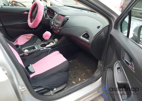 2017 Chevrolet Cruze Lt Auto из США, поврежденный, VIN 1G1BE5SM4H7183714